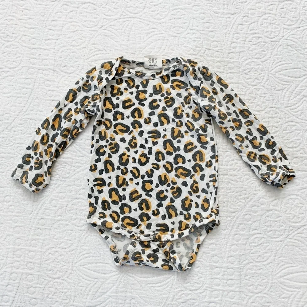 SpearmintLove Baby‎ Leopard Print Bodysuit